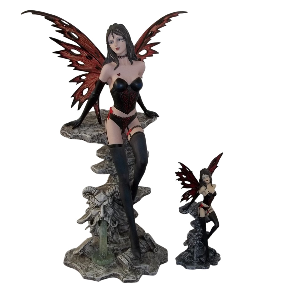 Nemesis Now Scarlet Large and Small Compared